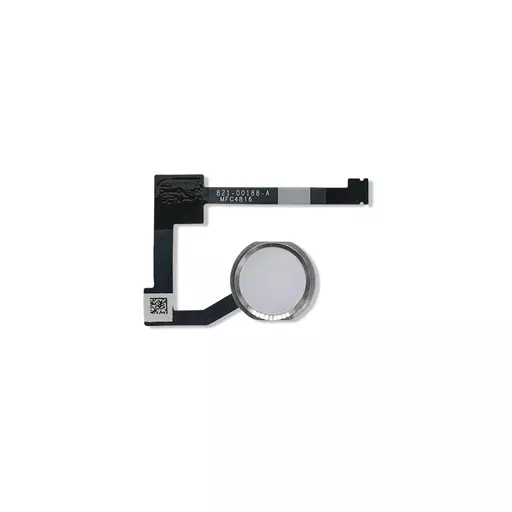 Home Button Flex Cable (Silver) (CERTIFIED) - For iPad Air 2 / Pro 12.9 (1st Gen)