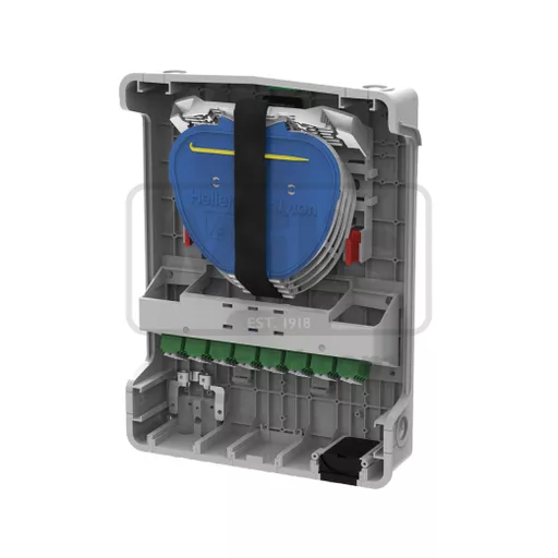 MDU S3 Connectorised with 4 SE MKII 3A trays - 64 LC/APC connections