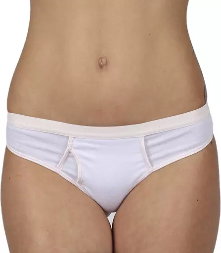 Ladies Sexy White Thong Knickers