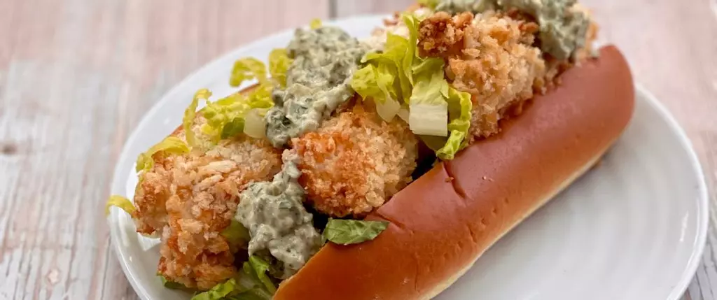 Posh Fish Finger Sandwiches with Fresh Tartar Sauce