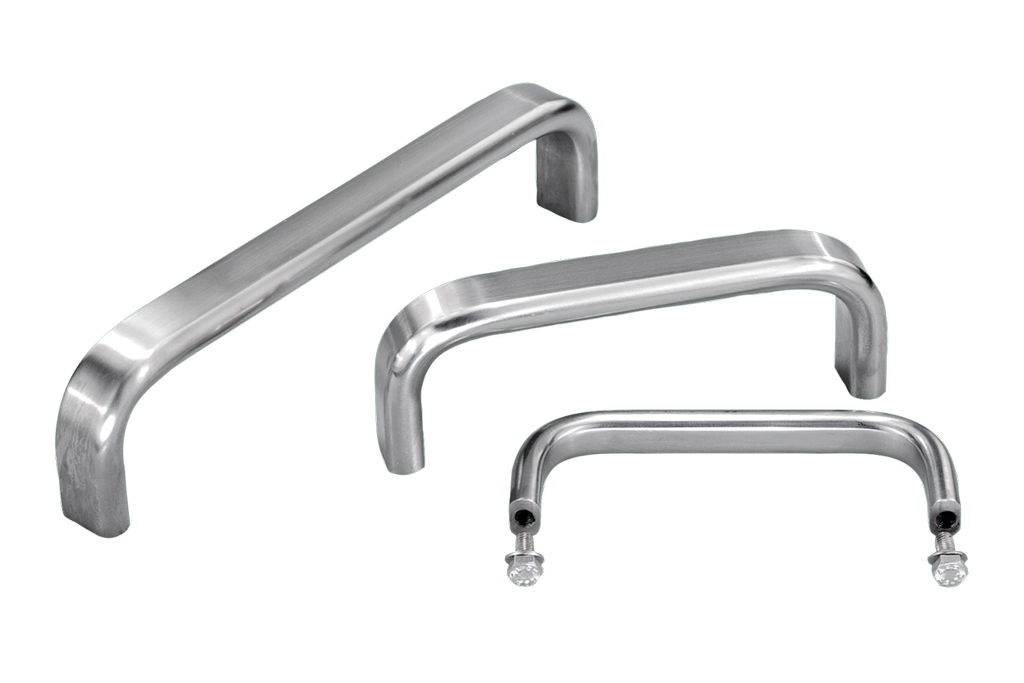 K0208 - Hygienic 316 Stainless Steel Oval Handles