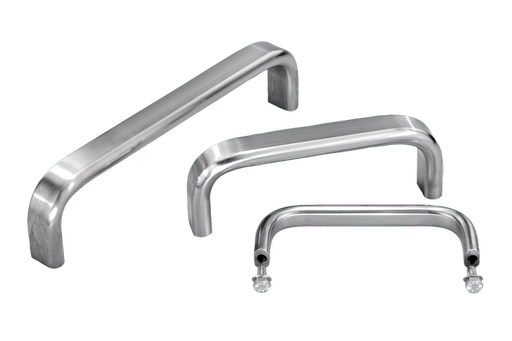 K0208 - Hygienic 316 Stainless Steel Oval Handles