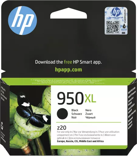 HP CN045AE/950XL Ink cartridge black high-capacity, 2.3K pages ISO/IEC 24711 53ml for HP OfficeJet Pro 8100/8610/8620