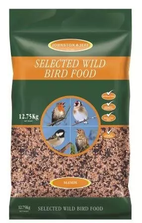 Selected wild bird food