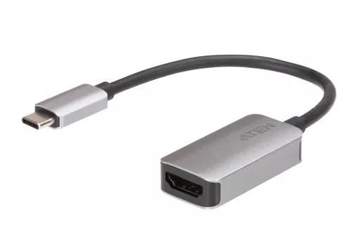 ATEN UC3008A1 video cable adapter 0.154 m USB Type-C HDMI Type A (Standard) Aluminium, Black