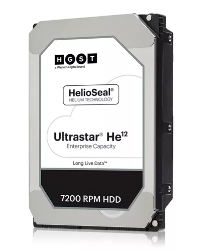 Western Digital Ultrastar He12 internal hard drive 12 TB 7200 RPM 256 MB 3.5" Serial ATA III