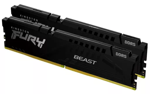 Kingston Technology FURY Beast 16GB 5600MT/s DDR5 CL40 DIMM (Kit of 2) Black
