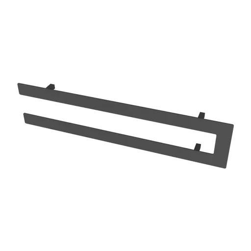 Addington Double Flat Style Towel Hanger 662mm Matt Anthracite