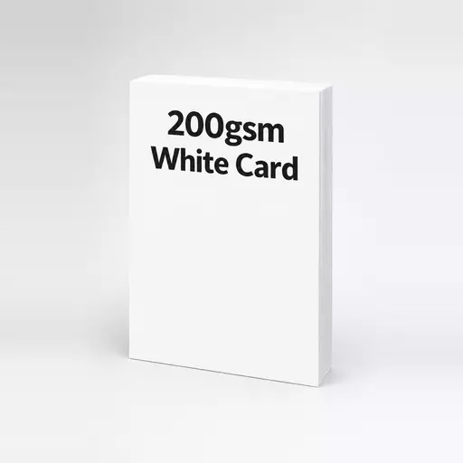 200gsm Smooth White A4 Craft Card