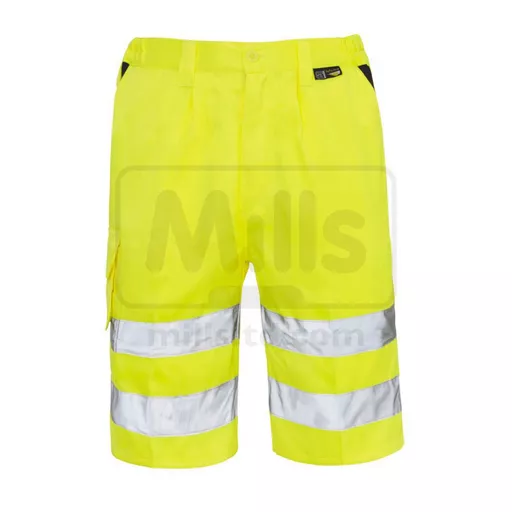 Hi Vis Shorts - Yellow