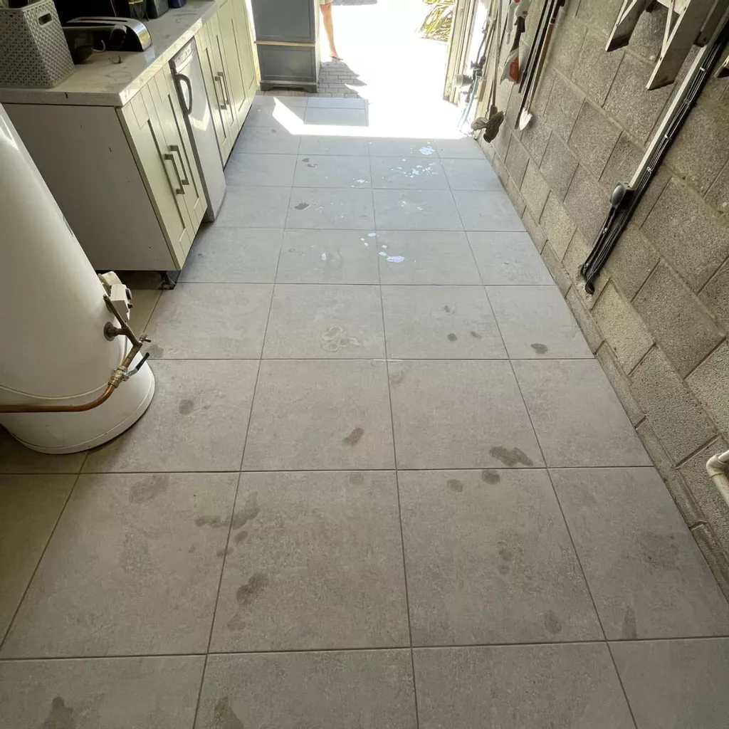 Garage Floor Tiling in Church Lawton