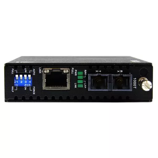 StarTech.com Gigabit Ethernet Multi Mode Fiber Media Converter SC 550m - 1000 Mbps