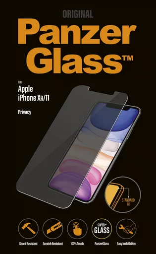 PanzerGlass ® Privacy Screen Protector Apple iPhone 11 | XR | Standard Fit