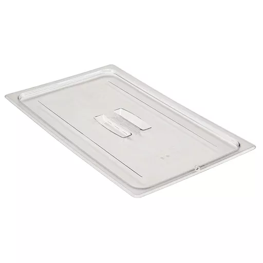 1/1 CLEAR GN LID WITH HANDLE POLYCARBONATE