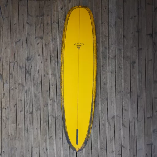 Skindog Wrangler Surfboard 8ft 0 - Rub Back Yellow Resin Tint