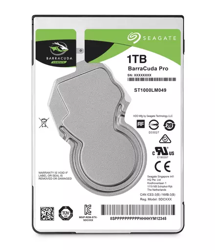 Seagate Barracuda Pro 2.5" 1 TB Serial ATA III