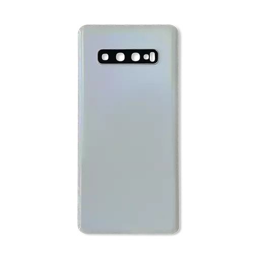 Back Cover (CERTIFIED - Aftermarket) (Prism White) (No Logo) - For Galaxy S10+ (G975)