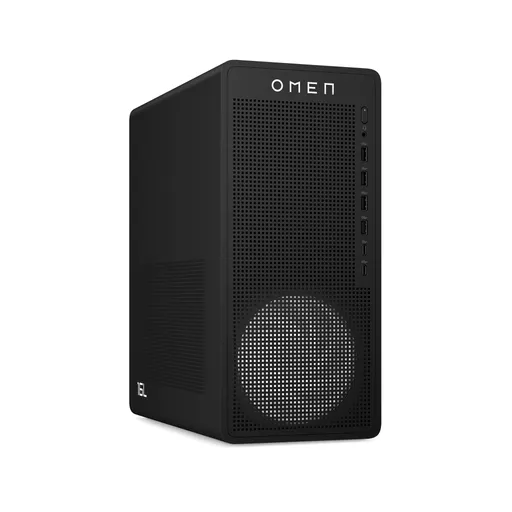 HP OMEN 16L Gaming Desktop TG03-0009na PC AMD Ryzen™ 7 8700F 16 GB DDR5-SDRAM NVIDIA GeForce RTX 5060 Windows 11 Home Tower AI PC Black