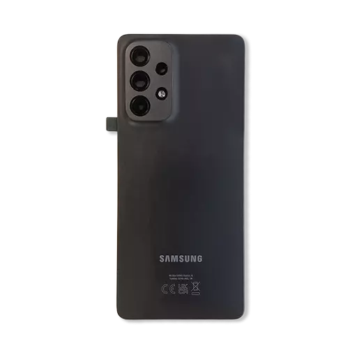 Back Cover w/ Camera Lens (Service Pack) (Black) - For Galaxy A53 5G (A536)
