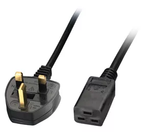Cisco CAB-BS1363-C15-UK= power cable Black 2.5 m BS 1363/A C19 coupler