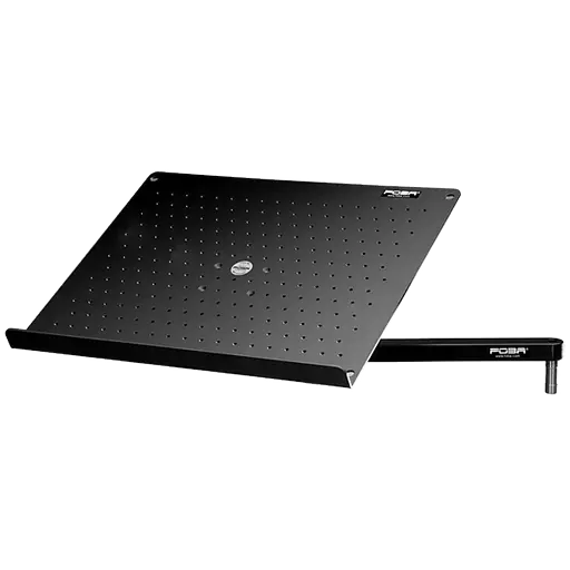 Foba Holder for laptops, 17", incl. bracket for studio stands, pin Ø 14 + 16 mm