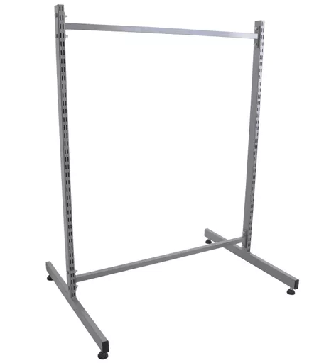 1000mm Wide Silver Gondola Bundle - No shelves