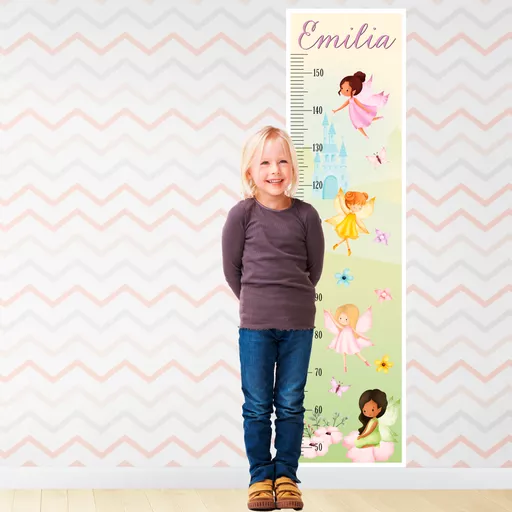 Personalised Fairy Height Chart