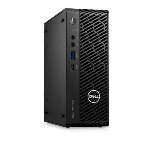 DELL Precision 3260 CFF Intel® Core™ i7 i7-13700 16 GB DDR5-SDRAM 512 GB SSD NVIDIA T1000 Windows 11 Pro Workstation Black