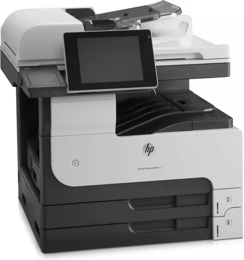 HP LaserJet Enterprise MFP M725dn, Black and white, Printer for Business, Print, copy, scan, 100-sheet ADF; Front-facing USB printing; Scan to email/PDF; Two-sided printing