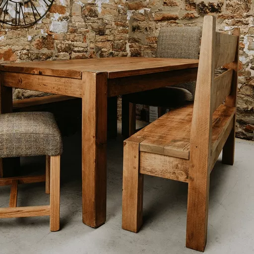 Lumber Plank Pew Bench
