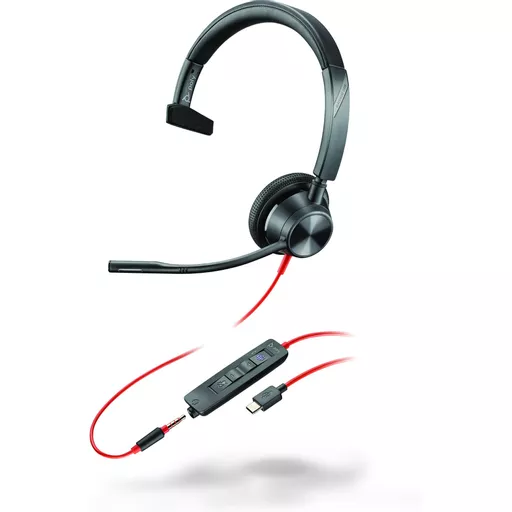 POLY Blackwire 3315 Microsoft Teams Certified USB-C Headset