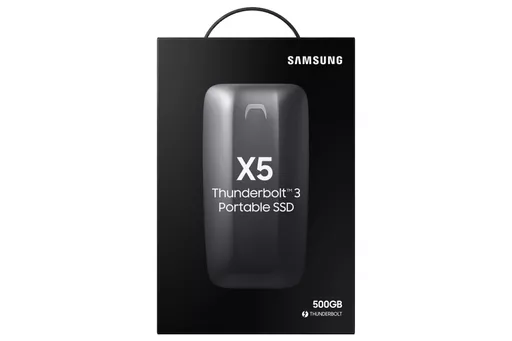 Samsung X5 500 GB Black, Red