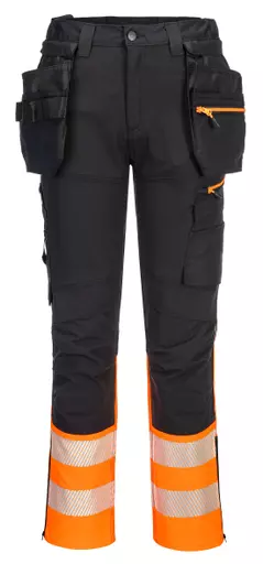 DX4 Hi-Vis Class 1 Detachable Holster Pocket Craft Trousers