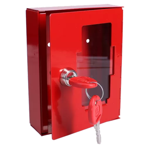 SECURIKEY EK1A Emergency Key Box Glass Fronted With Camlock