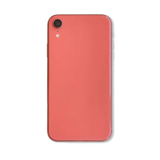 Back Housing With Internal Parts (Coral) (No Logo) - For iPhone XR