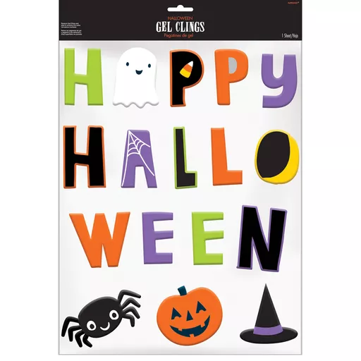 Halloween Friends Gel Clings