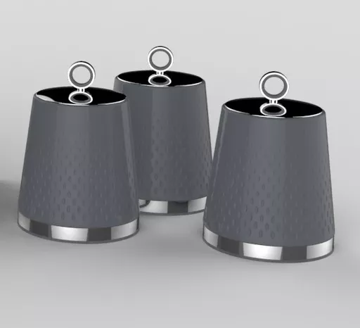 Elegance Set of 3 Canisters