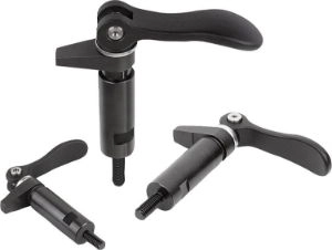 Hook Clamps With Collar Cam Lever And External Thread