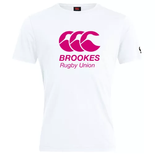 Oxford Brookes University Men's Rugby Union Senior Plain Cotton Tee