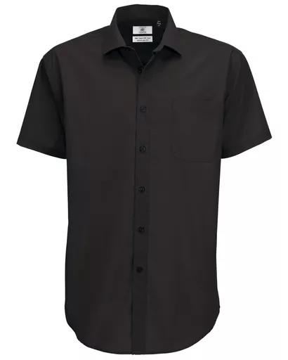 Men's Smart Short Sleeve Poplin Shirt