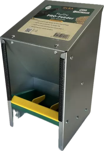 Galvanised Feed or Grit Hopper Medium