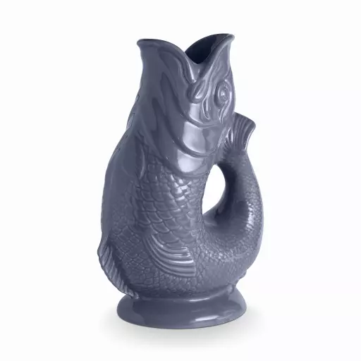 The Wade Fish Jug in Grey 1.2 Litre