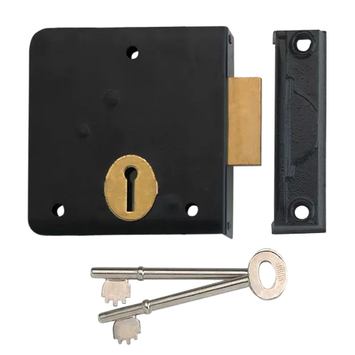 UNION 1139 3 Lever Rim Deadlock