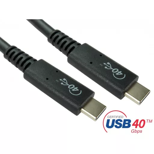 Cables Direct USB4-4100 USB cable USB 3.2 Gen 2 (3.1 Gen 2) 1 m USB A Black