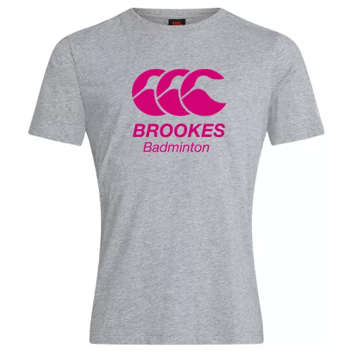 Oxford Brookes University Badminton Womens Plain Cotton Tee