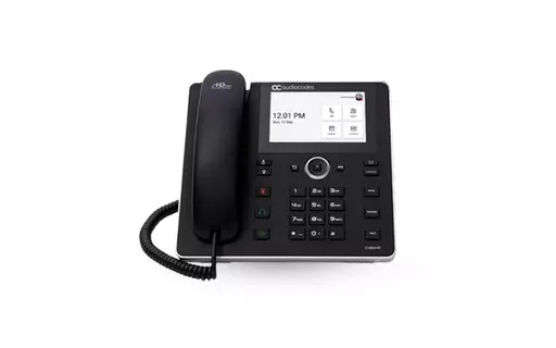 AudioCodes Teams C455HD IP-Phone PoE GbE black