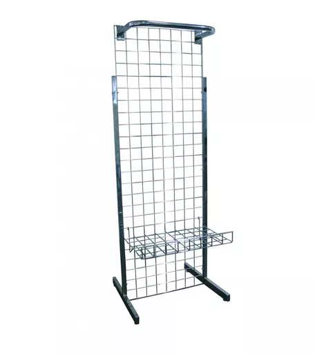 6ft Gridwall Rail & Shelf 'T' Leg Display Kit
