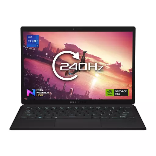 ASUS ROG Flow Z13 GZ301VU-MU001W i9-13900H Hybrid (2-in-1) 34 cm (13.4") Touchscreen WQXGA Intel® Core™ i9 16 GB LPDDR5-SDRAM 1 TB SSD NVIDIA GeForce RTX 4050 Wi-Fi 6E (802.11ax) Windows 11 Home Black