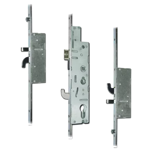 FULLEX XL Lever Operated Latch & Hookbolt - 2 Hook, 2 Anti-Lift & 2 Roller