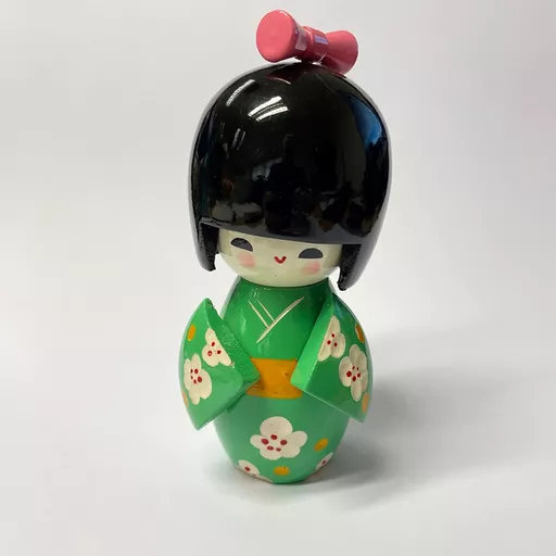 Japanese Wooden Kokeshis Doll Figurine